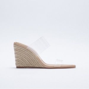 Zara Clear Espadrilles